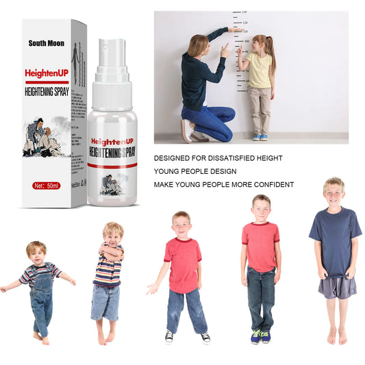 Natural Height Growth Spray. 2x sprays on each Feet!