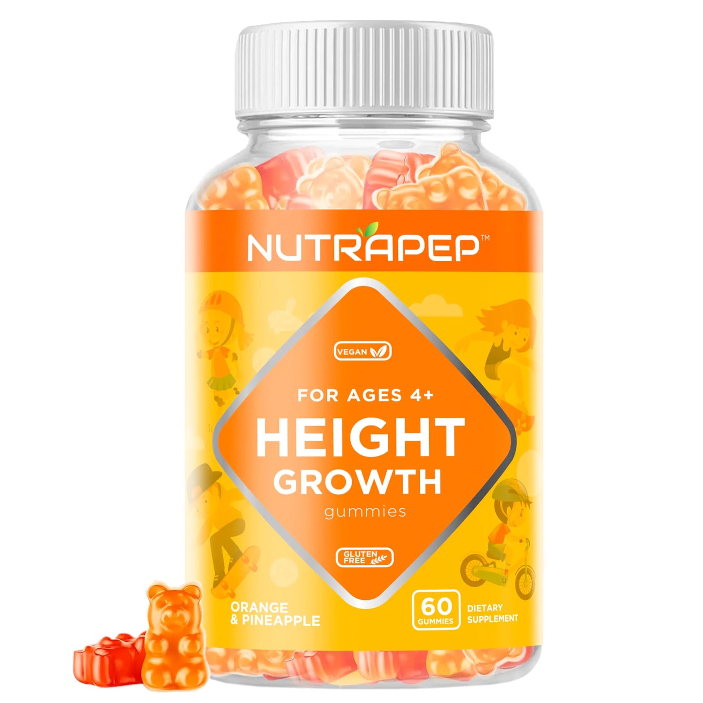 Height Boost Gummies – Calcium, D3 & Zinc Blend